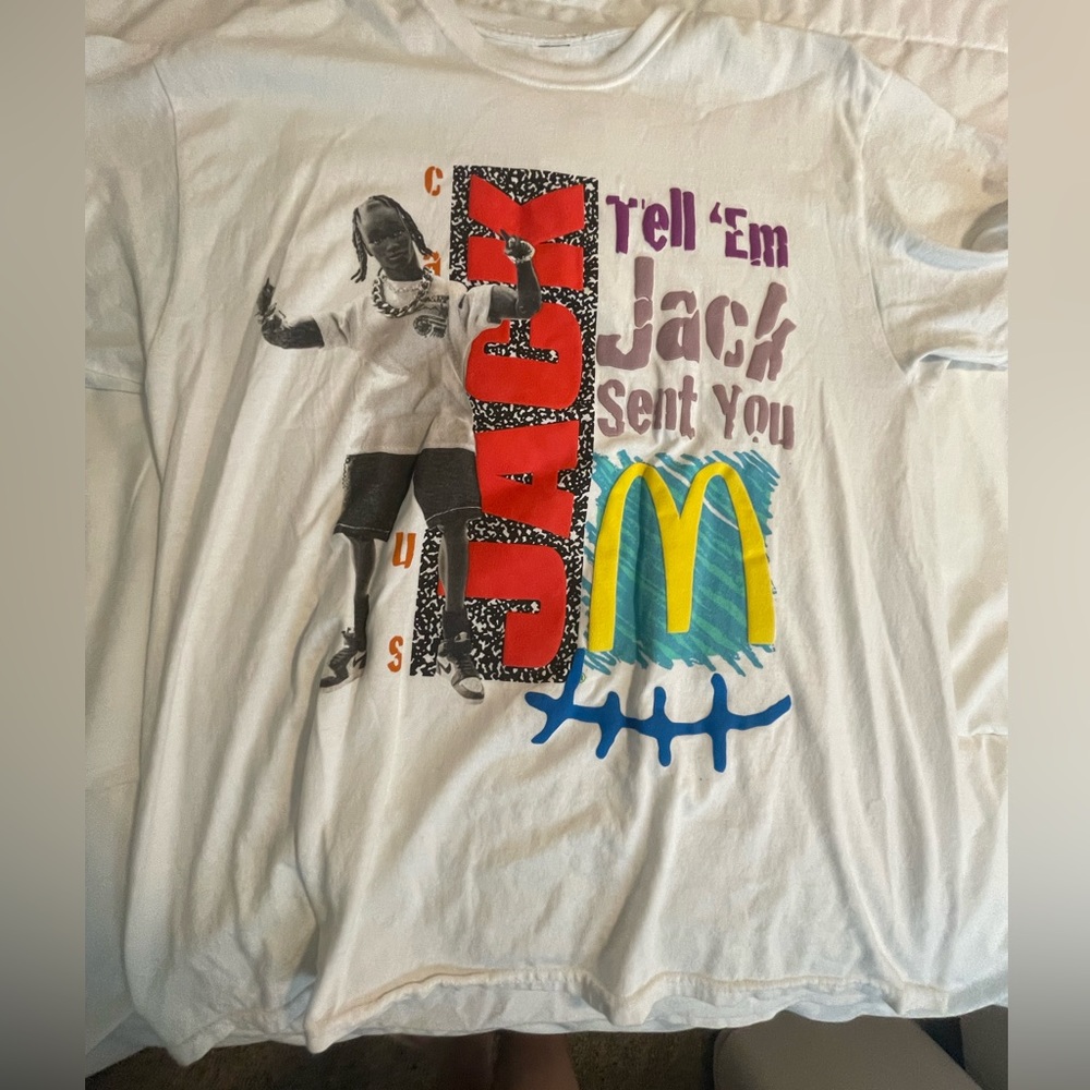 TRAVIS SCOTT MCDONALDS TEE CACTUS JACK